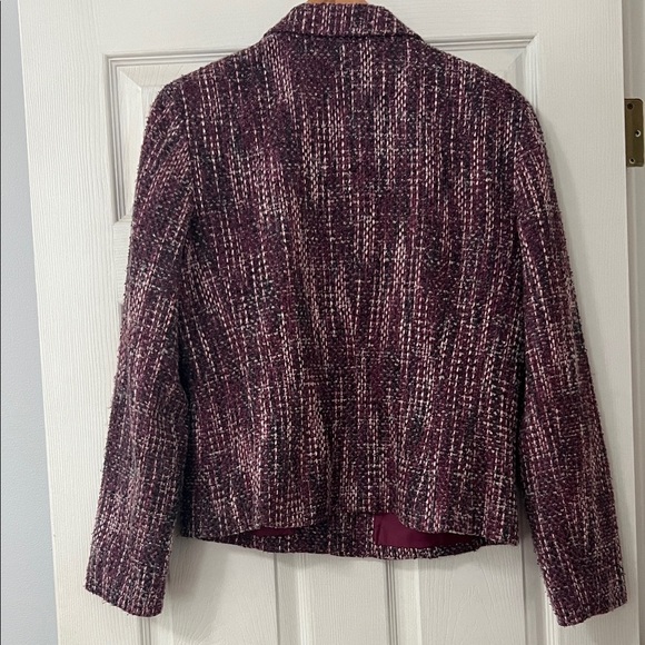 Axcess Burgundy Tweed Blazer - Picture 5 of 5